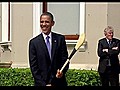 Obama in Ireland for windswept  | BahVideo.com