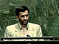 President Ahmadinejad - UN 2006 | BahVideo.com