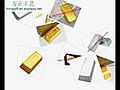Gold bar & gold bullion door stop gadget gift | BahVideo.com