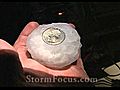 Holding Very Large Hail in Hand | BahVideo.com