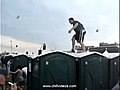 Toilet jump Fail | BahVideo.com