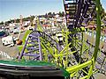 POV Ride A State Fair Roller Coaster | BahVideo.com