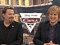 Cars 2 - Eddie Izzard and Owen Wilson Interview | BahVideo.com