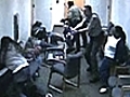 Courthouse brawl caught on tape | BahVideo.com