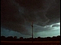 Wall clouds hover over Cloud County Kansas | BahVideo.com