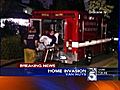KTLA Home Invasion Robbery in Van Nuys - Lynette Romero reports | BahVideo.com