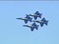 Blue Angels take to the sky over Portsmouth N H  | BahVideo.com