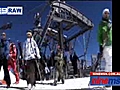 9RAW Skiing heats up | BahVideo.com