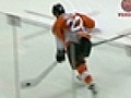 Leino 3 goal Flyers 4-0 | BahVideo.com