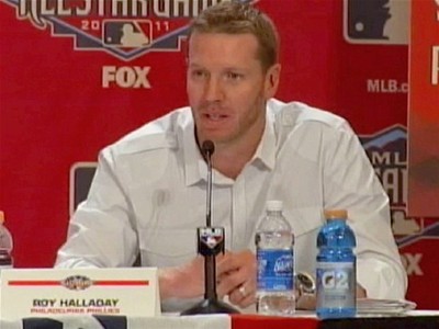 Halladay honored to be NL s starting pitcher | BahVideo.com