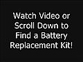 Video iPod Battery Replacement by ipodbatteryfaq com | BahVideo.com