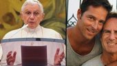 Pope Supports Gay Marriage After Meeting Charming Connecticut Couple | BahVideo.com