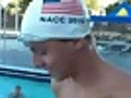 Fred Abramyan post race interview - 50 Free  | BahVideo.com