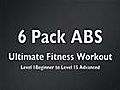 6 Pack Abs Ultimate Fitness Workout Level 1 - 15 | BahVideo.com
