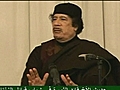 Gaddafi blames foreigners | BahVideo.com