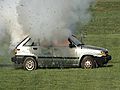 Uncut Cars Blown Up For Teaching Tool | BahVideo.com