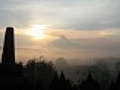 Timelapse of sunrise in Borobudur temple | BahVideo.com