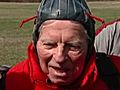 Man Goes Skydiving On 100th Birthday | BahVideo.com
