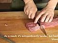 How to Trim and Portion Tenderloin Steaks | BahVideo.com