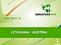 Lithuania - Austria | BahVideo.com