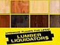 Lumber Liquidator Shares Fall Following Guidance | BahVideo.com