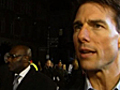 Fans turn out for Tom Cruise in Leicester Square | BahVideo.com