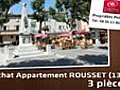 Vente - appartement - ROUSSET 13790 - 217 000  | BahVideo.com