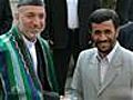 Karzai shocks U S backers with Iranian  | BahVideo.com