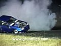 The most amazing burnout crash | BahVideo.com