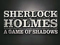 Sherlock Holmes A Game of Shadows - First Trailer | BahVideo.com