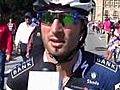 JJ Haedo Before Stage 16 of the 2010 Vuelta a Espana | BahVideo.com
