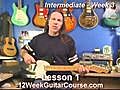 Intermediate Guitar Learning Guitar Scales  | BahVideo.com
