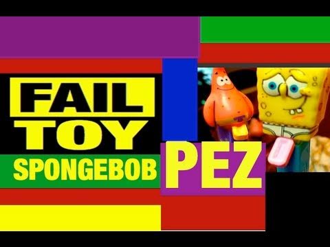SpongeBob Fail-A-Thon Pez Mike Mozart  | BahVideo.com