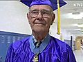 90-Year-Old Gets High School Diploma | BahVideo.com