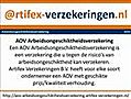 AOV Artifex-verzekeringen nl | BahVideo.com