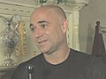 Agassi on his Hall of Fame induction | BahVideo.com