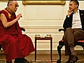 Obama meets Dalai Lama | BahVideo.com