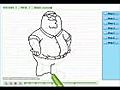 How to Draw Peter Griffin from Family Guy | BahVideo.com