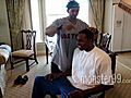 Dwight Howard Gets a Haircut by Monster99  | BahVideo.com