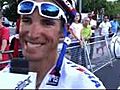 Alexandr Kolobnev After Stage 6 of the 2010 Vuelta a Espana | BahVideo.com