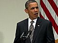 Obama On Dimsal Job Figures | BahVideo.com