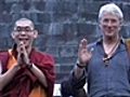 Monks paid visit by Hollywood heartthrob | BahVideo.com