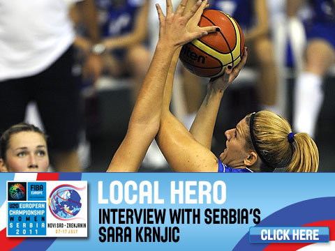 U20 European Championship Women 2011 Local Hero Sara Krnjic | BahVideo.com