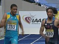 2011 World Youth Championships Stephen Newbold wins boys 200m | BahVideo.com