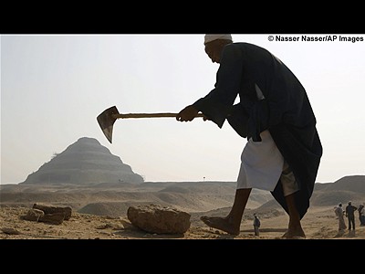 Rare look inside Egyptian pyramids | BahVideo.com