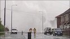 Play Evacuations after water main burst | BahVideo.com