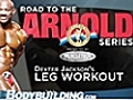 Road To The Arnold 2011 Dexter Jackson s Leg  | BahVideo.com