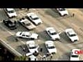CNN driver flips over police car | BahVideo.com