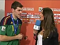 Iker Casillas Kissing Sara Carbonero  | BahVideo.com