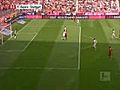 Miroslav Klose unbelievable miss Bundesliga | BahVideo.com
